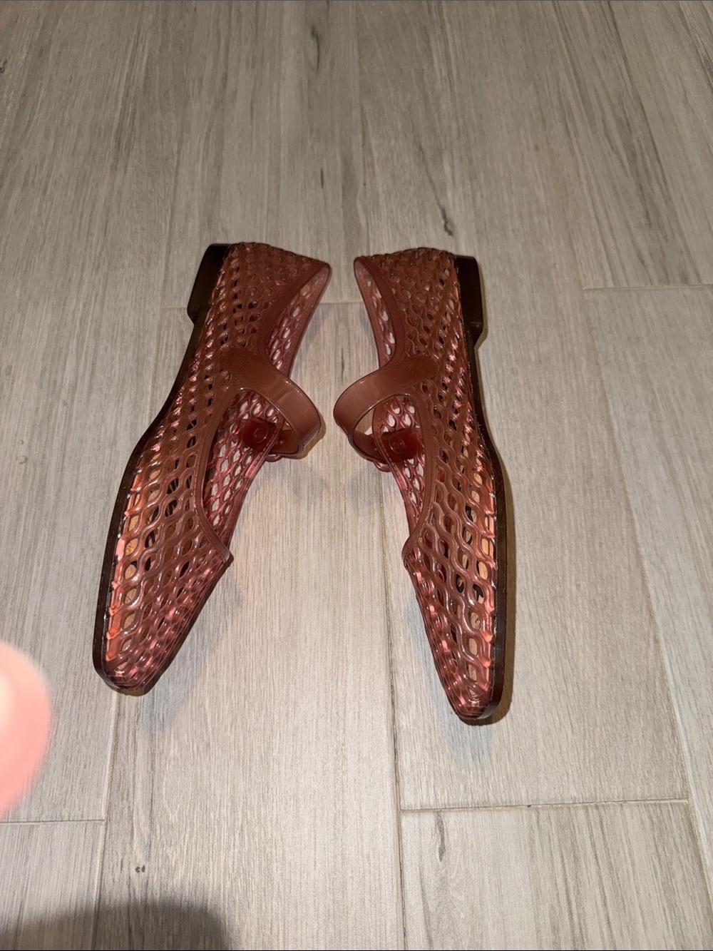 Sam Edelman Mesh Jelly Mary Jane Flats - Picture 3 of 6